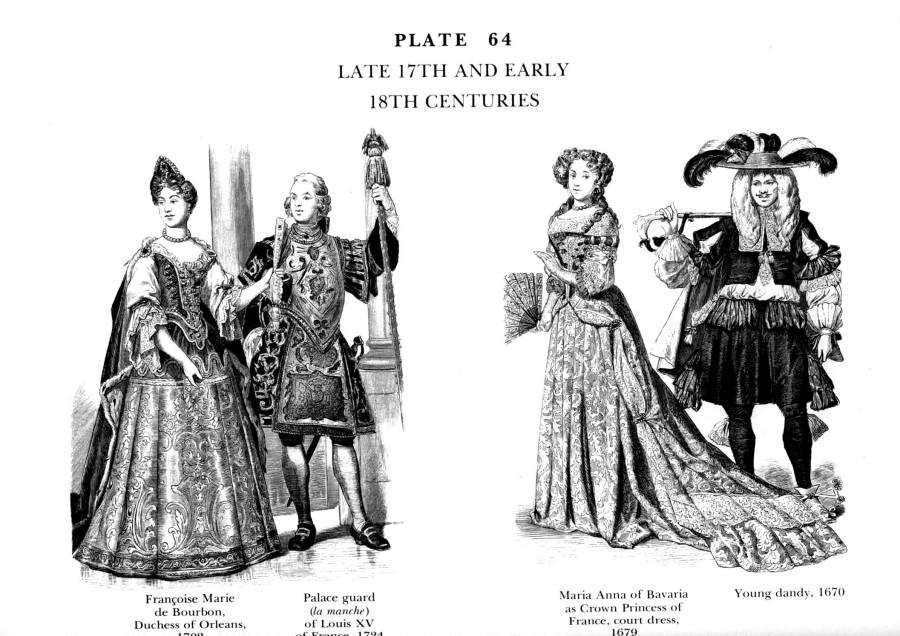 planche 64a Fin XVIIe et Debut XVIIIe Siecles - Late 17Th and Early 18Th Centuries.jpg